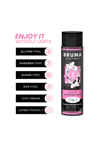 Bruma Ulei Masaj Incalzit 3 in 1 – 100 ml