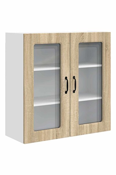 vidaxl Dulap de bucătărie Kalmar Stejar Sonoma 80 x 31 x 80 cm