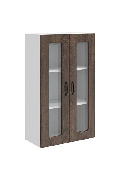 vidaxl Dulap de bucătărie Kalmar Stejar închis 60 x 31 x 100 cm