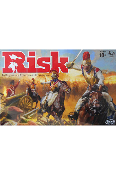 Hasbro Games Board Game Risk Παιχνίδι Στρατηγικής for 2-5 Players 10+ Years O...