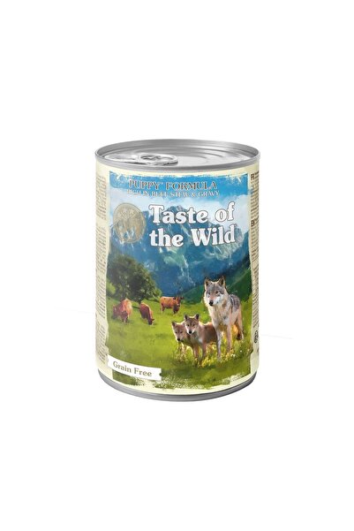 Taste of the Wild Tocană de vită în sos pentru căței, hrană umedă pentru câin...