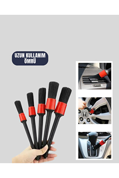 ZERO LAND Svl-Shop 5 Size Brushed Car Cleaning Set - Provides Deep Cleaning (...