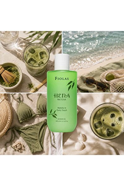 Fiolas Hena Matcha Duş Jeli