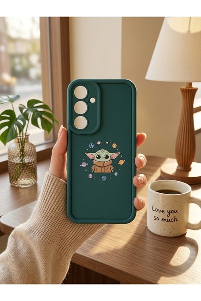 MMP SHOP Samsung Galaxy A26 Compatible Premium Phone Case with Patterned Came...