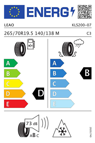 LEAO Anvelopă KLS200 14PR 3PMSF 265/70 R195 140/138M