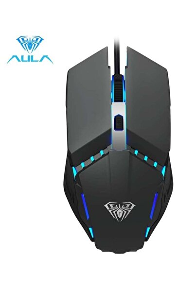 Aula S31 Gaming Mouse LED Wired Gaming Mouse with Breathing Backlight Effect ...