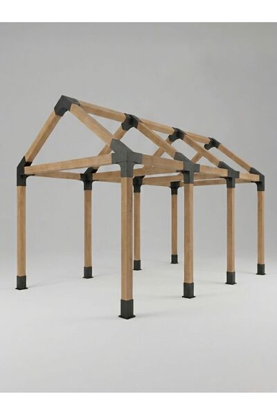 B1MOTO Pergola-Kamelya Çatılı Extra Aparat Seti (Ahşapsız)