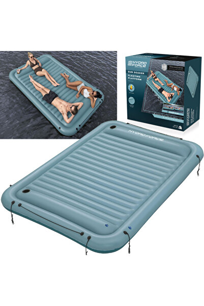 BESTWAY Hydro-Force Sun Soaker 43542 Şişme Yüzer Platform 4 Kişilik 269x183 c...