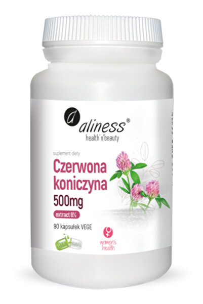 Aliness Czerwona Koniczyna 500Mg 90 Caps.