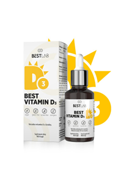 BESTLAB Cea mai bună Vitamina D3 900 Kropli