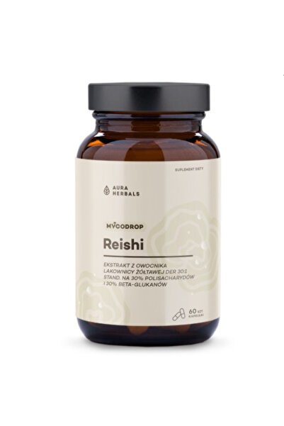 Aura Herbals Mycodrop Reishi 30% 60 Capsule