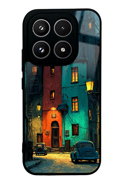 Spoyi Xiaomi 17 Chiaroscuro City Tasarımlı Glossy Telefon Kılıfı