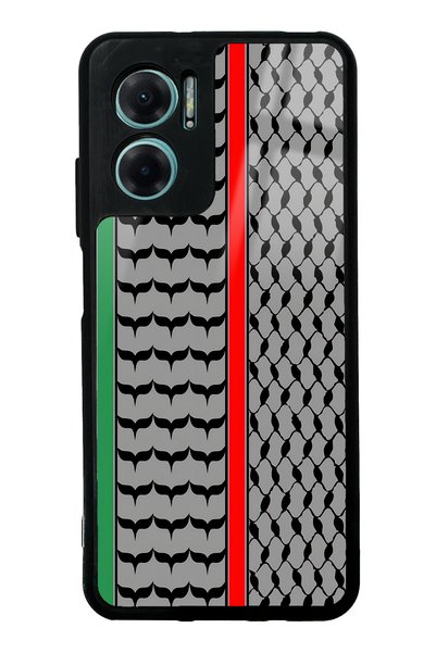 Spoyi حافظة هاتف Xiaomi Redmi Note 11E بتصميم خطي لامع