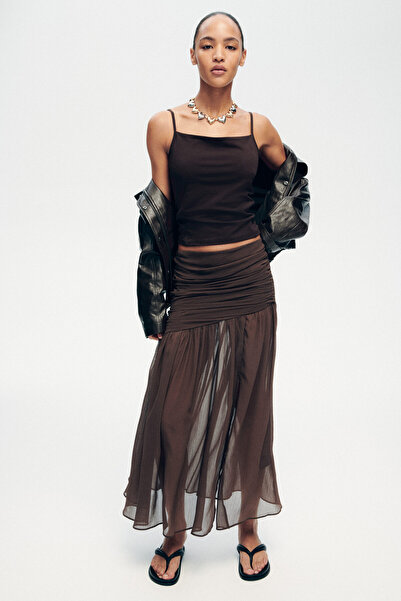 H&M İnce Maksi Etek