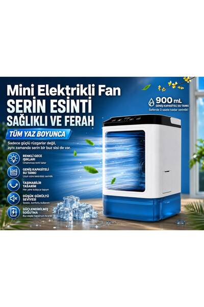 ATLT ATLANTİS MİNİ KLİMA SOĞUTUCU ULTRASONİK SOĞUTMALI VANTİLATÖR SERİNETİCİ ...
