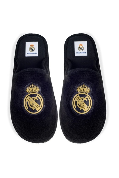 Real Madrid C.F. Papuci de Casa Real Madrid CFRM8, Poliester, Talpa EVA Antib...