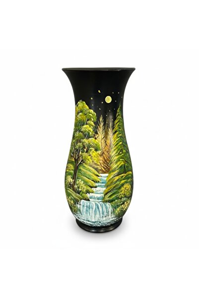 Ceramica Martinescu Vaza decorativa ceramica – design unicat, pictata manual,...