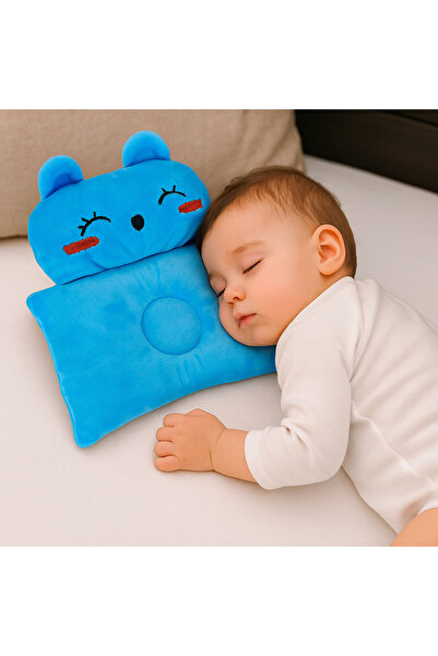 Warehouse Cute Bear Shape Comfortable Baby Pillow