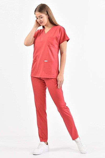 Owlet Medikal Sweet Pink Surgical Uniform Set