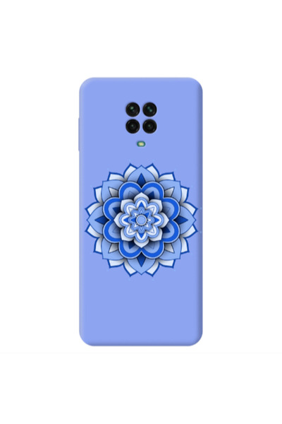 Other Xiaomi Redmi Note 9 Pro Manadala D9 Light Purple Colored Silicone TPU Θήκη