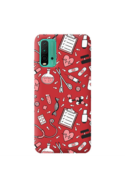 Other Xiaomi Poco M3 Laboratory Red Colored Silicone TPU Θήκη