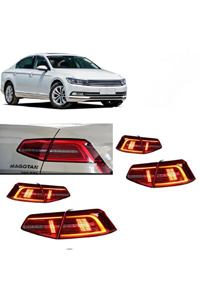 X POWER TUNİNG VOLKSVAGEN PASSAT B8 2014-2019 HIGHLINE LEDLİ ARKA STOP LAMBASI