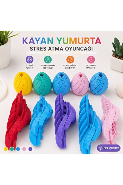 Charmira Store Ejderha Fidget Yumurta Stres Giderici Duyusal Oyuncak El Egzer...