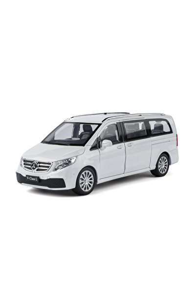 OEM Mașinuță de jucărie Mercedes-Benz Vito Duba, din metal, cu mecanism pull-...