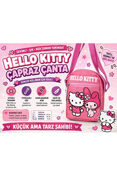 Other Karakter Hello Kıtty Omuz Çantası