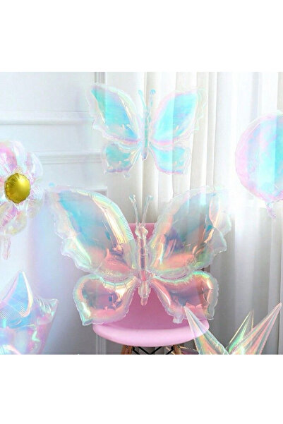 Partylendik HOLOGRAMLI KELEBEK FOLYO BALON