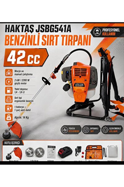 haktaş Marşlı sırt tırpan benzli