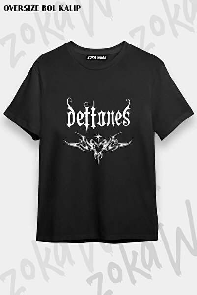 ZOKAWEAR Μπλουζάκι Unisex Loose Fit Deftones v12 με στάμπα