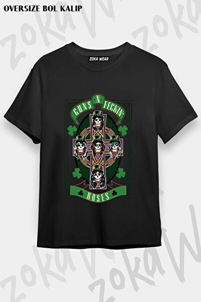 ZOKAWEAR Tricou unisex cu imprimeu Guns N Roses v47