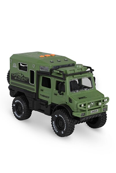 Vardem Kutulu Sürtmeli Işıklı Müzikli Off-Road Lüks Araba - Haki