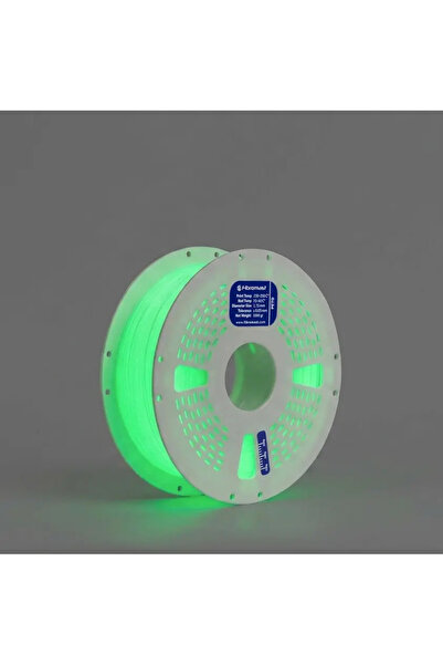 FİBROMAST Glow PETG Filament 1.75mm 1KG Glow Green