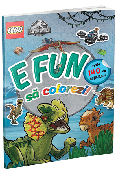 Editura Gama E distractiv să colori! Jurassic World, Editura Gama