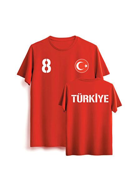 STİL-X Turkey T-Shirt, Turkish National Team Theme, 100% Cotton, Regular Fit ...