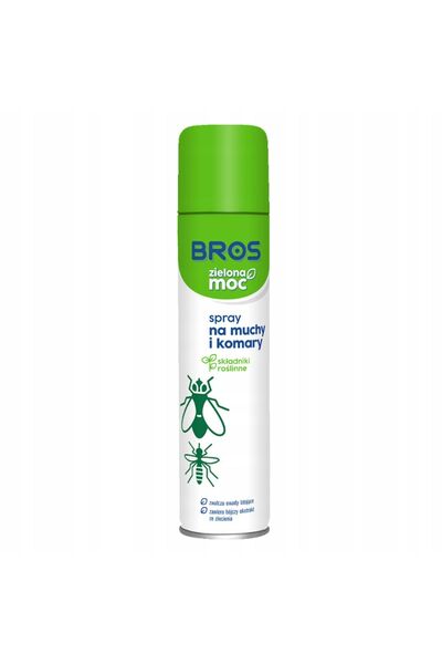 bros Spray Verde Moc pentru Muște și Țânțari 300ml