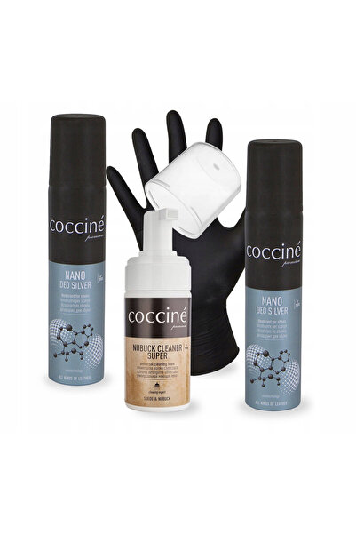 Coccine Set de ingrijire a incaltamintei, Coccine, deodorant nano silver 75 m...