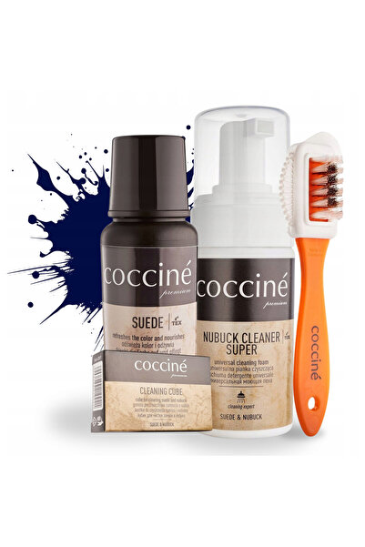 Coccine Kit de curatare si improspatare a incaltamintei, Coccine, Suede Renov...