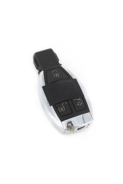 globiz Carcasa cheie Mercedes Benz, model cu 3 butoane, cu lamela cheie urgen...