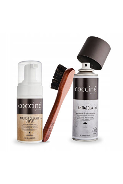 Coccine Set de ingrijire a incaltamintei, Coccine, Solutie de curatare Nubuck...