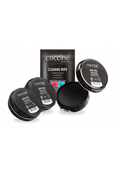 Coccine Set de ingrijire a incaltamintei, Coccine, crema de pantofi neagra 40...