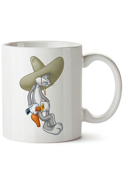 ET ERTAPASSAGE original creative designs Bugs Bunny Printed Porcelain Mug, Ma...