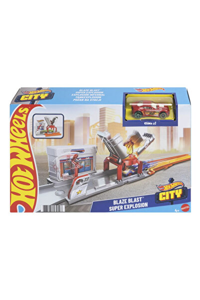 HOT WHEELS Set de joacă Explozie Super Urbană