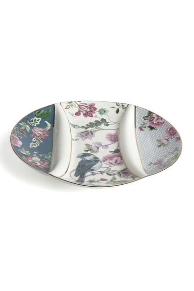 Lucky Art Madeline Bone 27 cm Presentation Plate