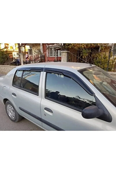 ENGAKSESUAR Renault Symbol 1999 - 2008 Parlak Siyah Mügen Cam Rüzgarlığı Rena...