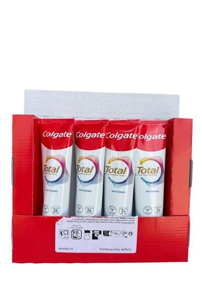 Colgate Тотална активна предотвратяваща избелваща грижа 4x100мл