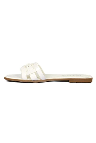 Better Deal Ladies Flat Sandal White
