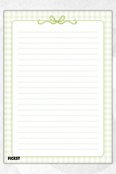Ficksy A4 Notepad Lined Notebook - 50 Sheets - Memopad - Notepad - Notepad - ...